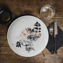 Ibride - Set de 2 assiettes en porcelaine 27 cm Alhambra