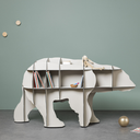Ibride - JUNIOR - grande bibliothèque ours blanc