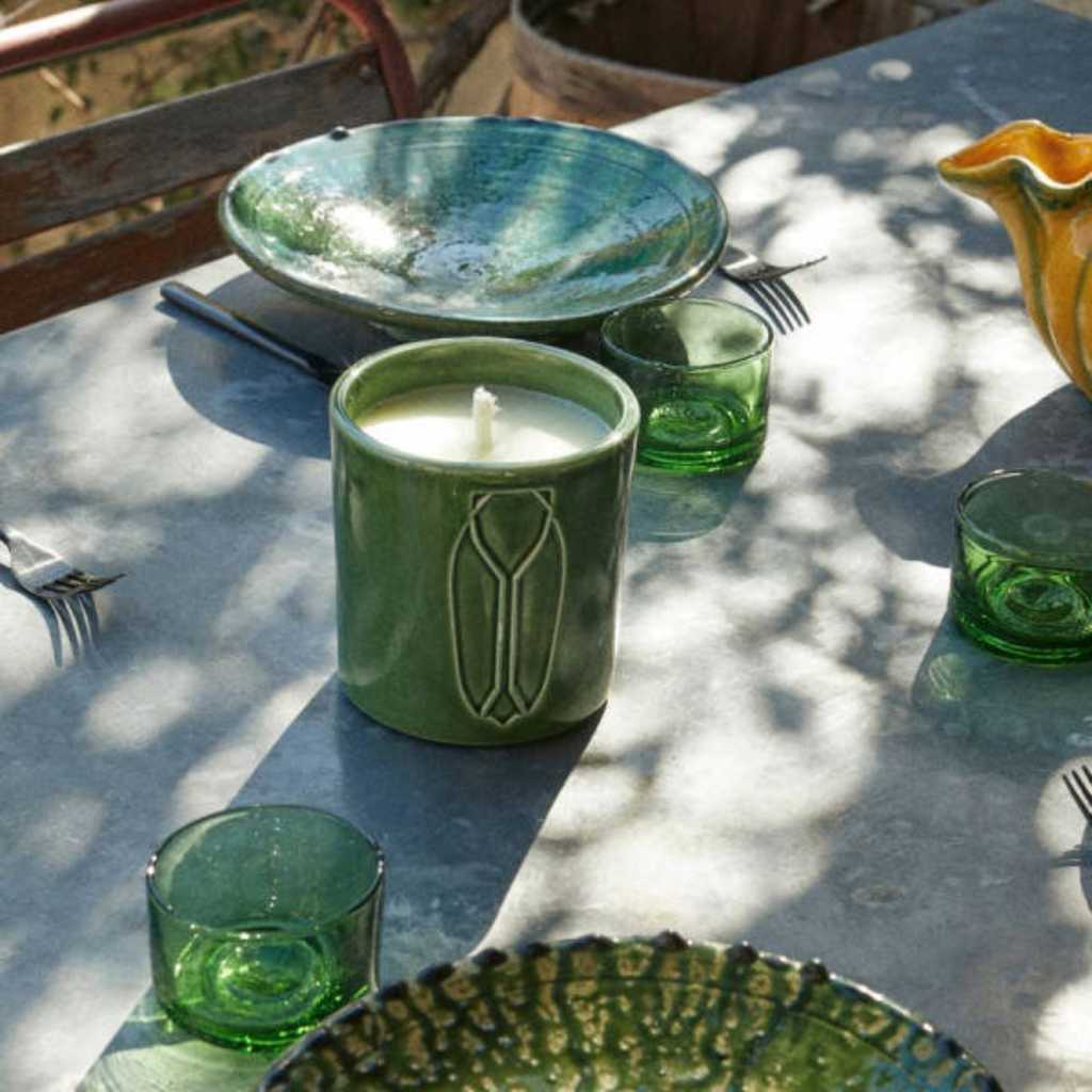 Monochromic - MUETTE - Bougie extérieure verte