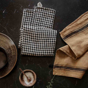 Haomy - PIANA - Set de 2 serviettes/sets de table