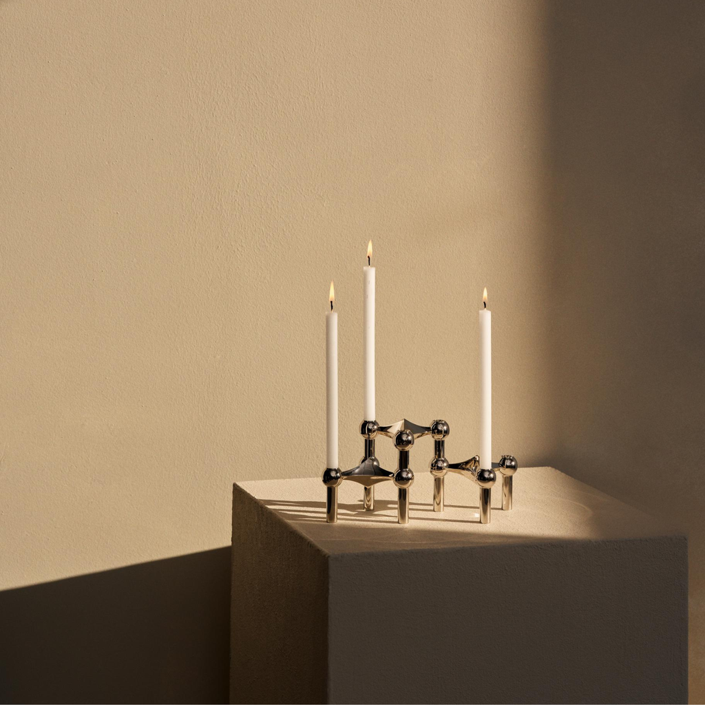 STOFF NAGEL - Bougeoir chrome 