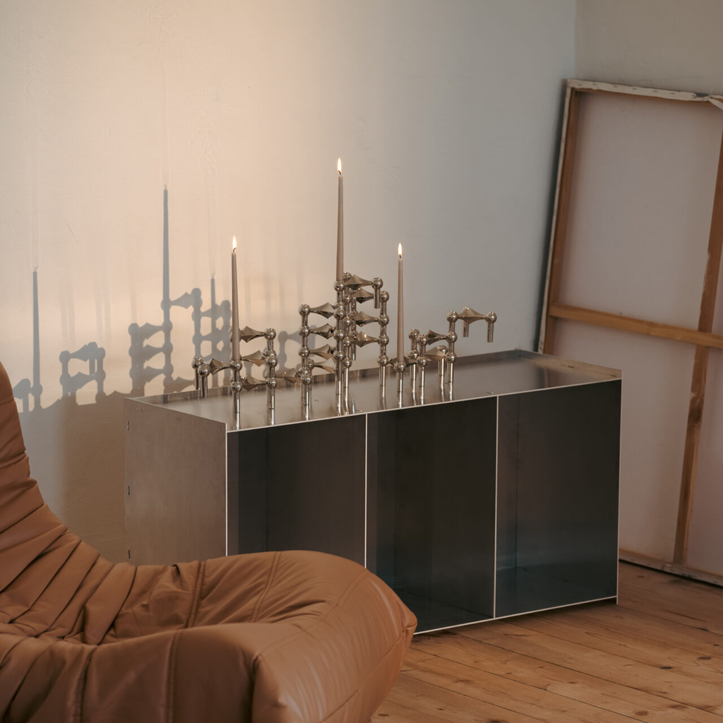 STOFF NAGEL - Bougeoir chrome 