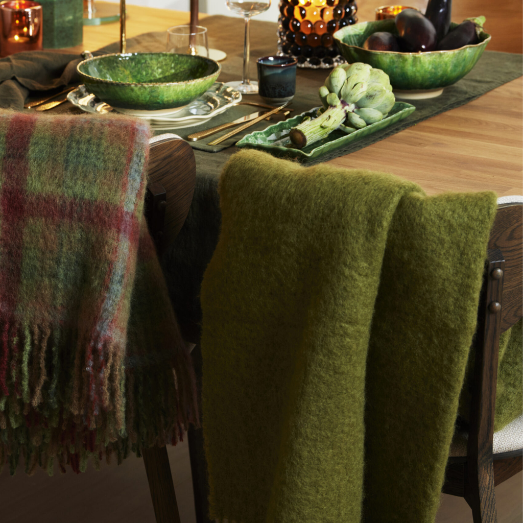 Stackelberg - Mohair Blanket Avacado