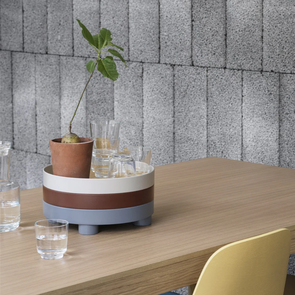 Muuto - PLATFORM TRAY - Plateau gris