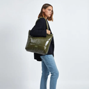 Wouf - GLOSSY - Tote bag kaki