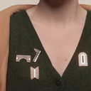 DJV - TUILERIES ARCHE - Broche dorée