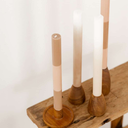 Original Home - Bougies à couches - Rose/Beige