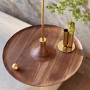 Mlle Jo - TOUPY - Noyer 38 cm tige laiton