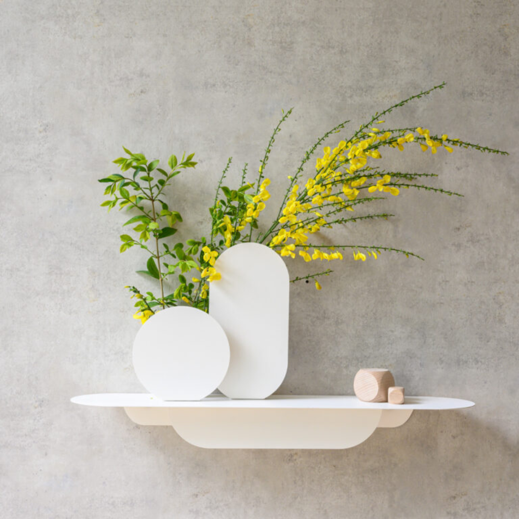 Mlle Jo - SIMPLY - Etagère blanche sans miroir