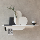 Mlle Jo - SIMPLY - Etagère blanche sans miroir