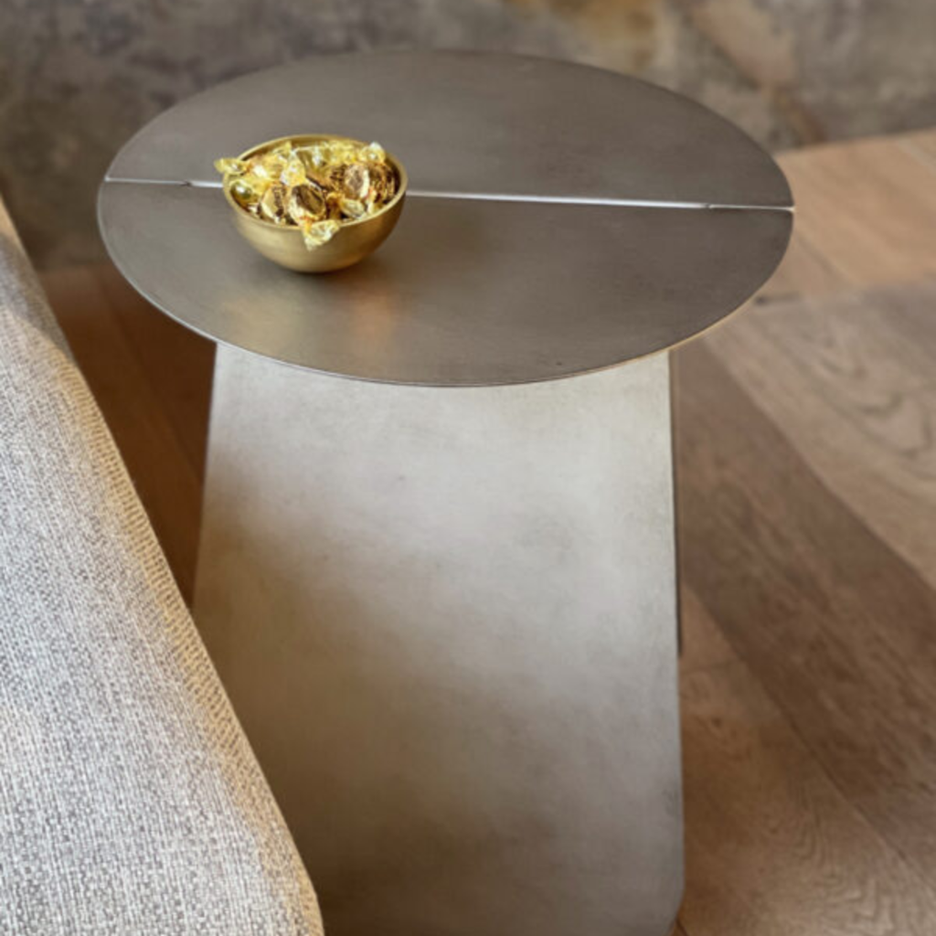 Mlle Jo - YOUMY - Table basse ronde foggy