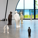 Gardeco - Statuette en céramique - THE VISITOR MINI 