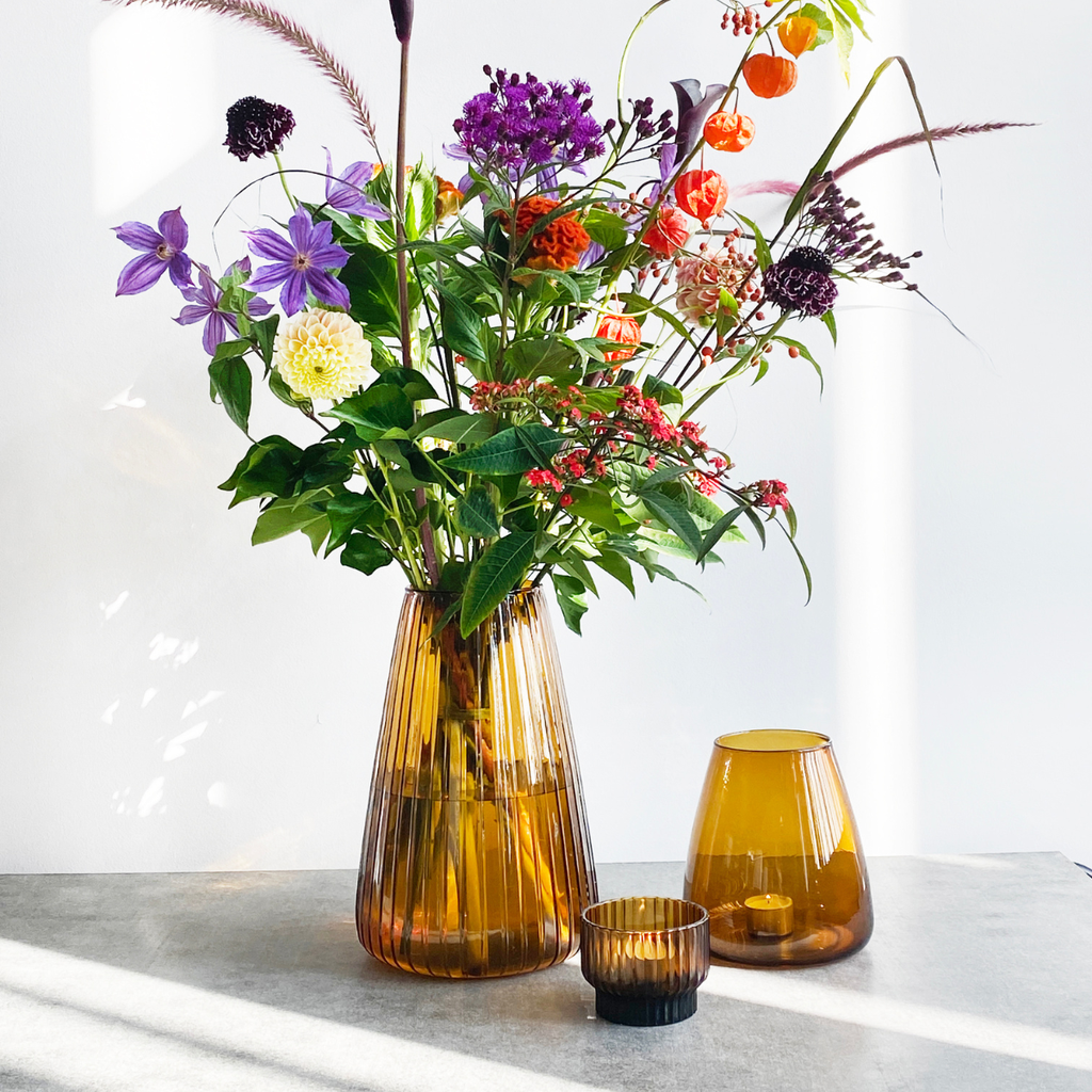 XLBOOM - DIM - Vase ambre