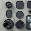 XLBOOM - NERO - Plateau en bois noir