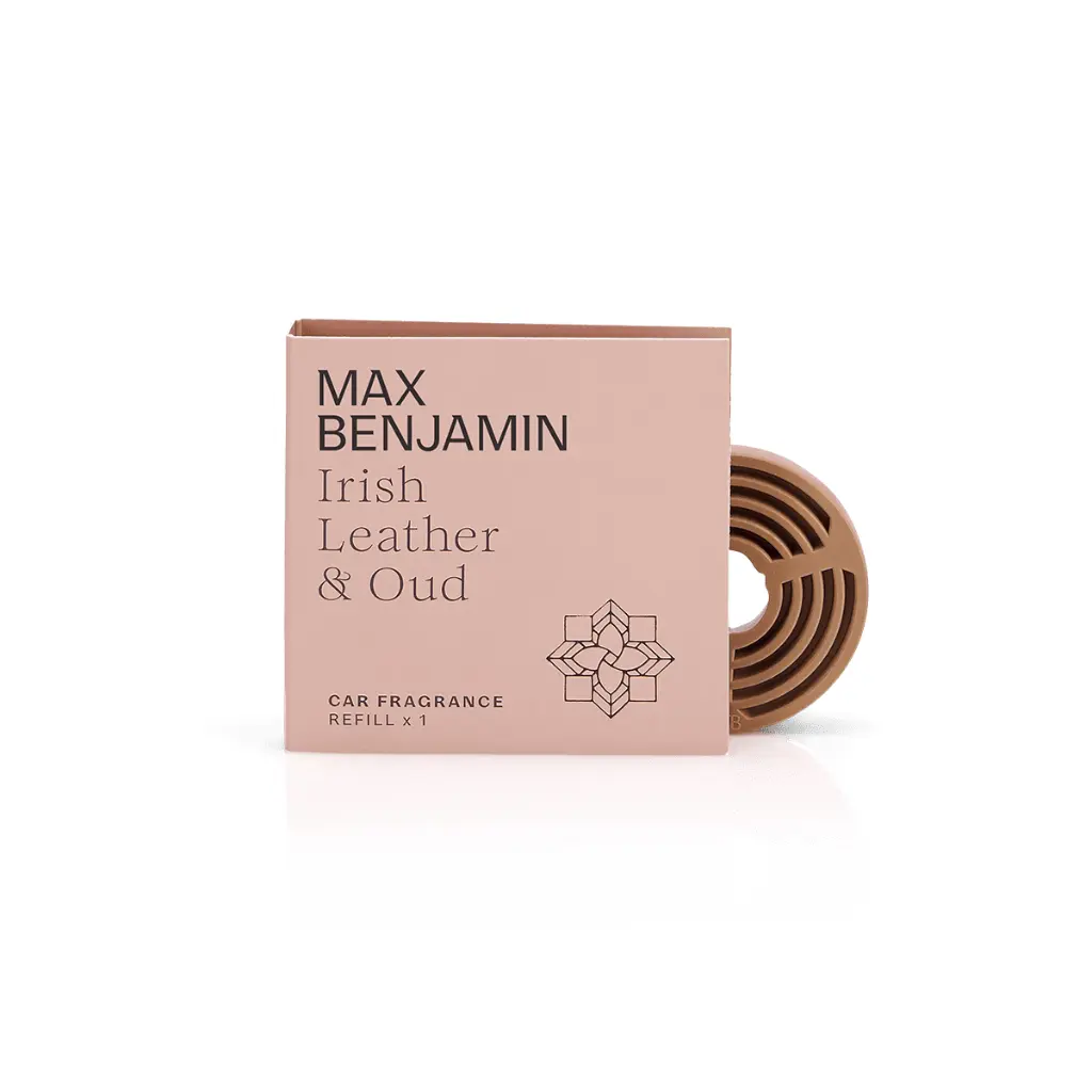 Max Benjamin - Recharge diffuseur voiture "IRISH LEATHER"