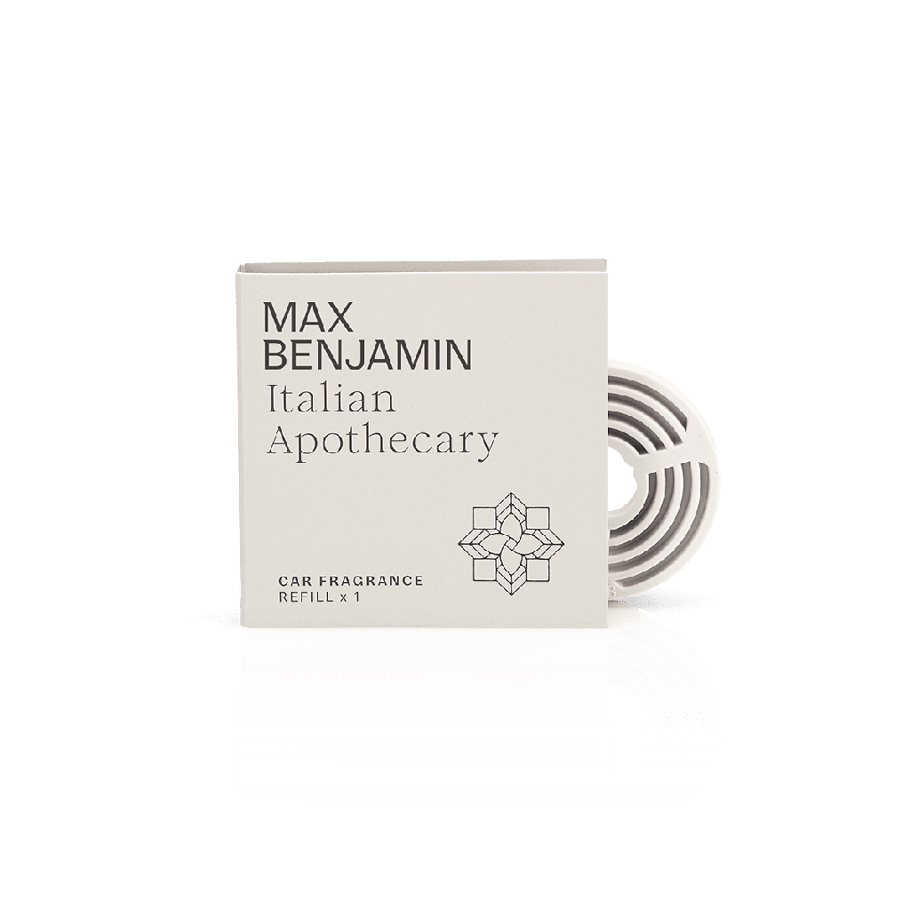 Max Benjamin - Recharge diffuseur voiture "ITALIAN APOTHECARY"