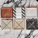 Tameez - Porte savon en marbre recyclé