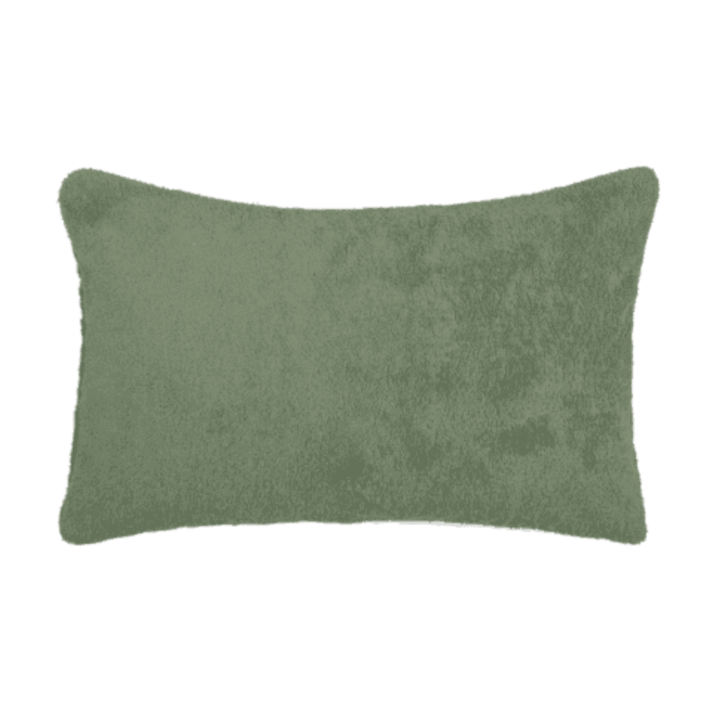 Haomy - Housse de coussin extérieur kaki "ST BARTH"