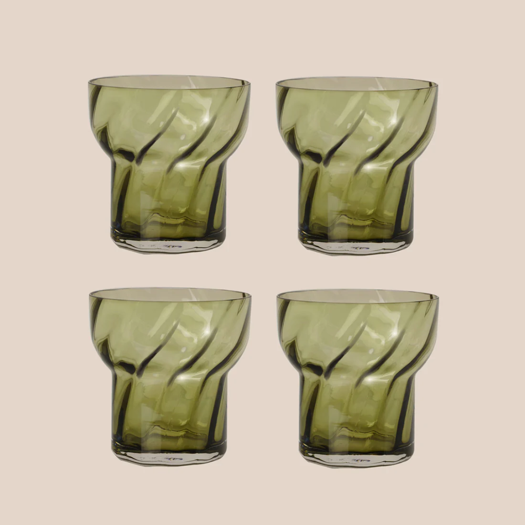 Margaux Keller - Set de 4 petits verres "PARASOL"