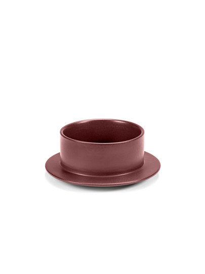 Valerie_objects - Plat rouge "DISHES TO DISHES"
