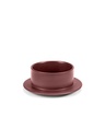 Valerie_objects - Plat rouge "DISHES TO DISHES"