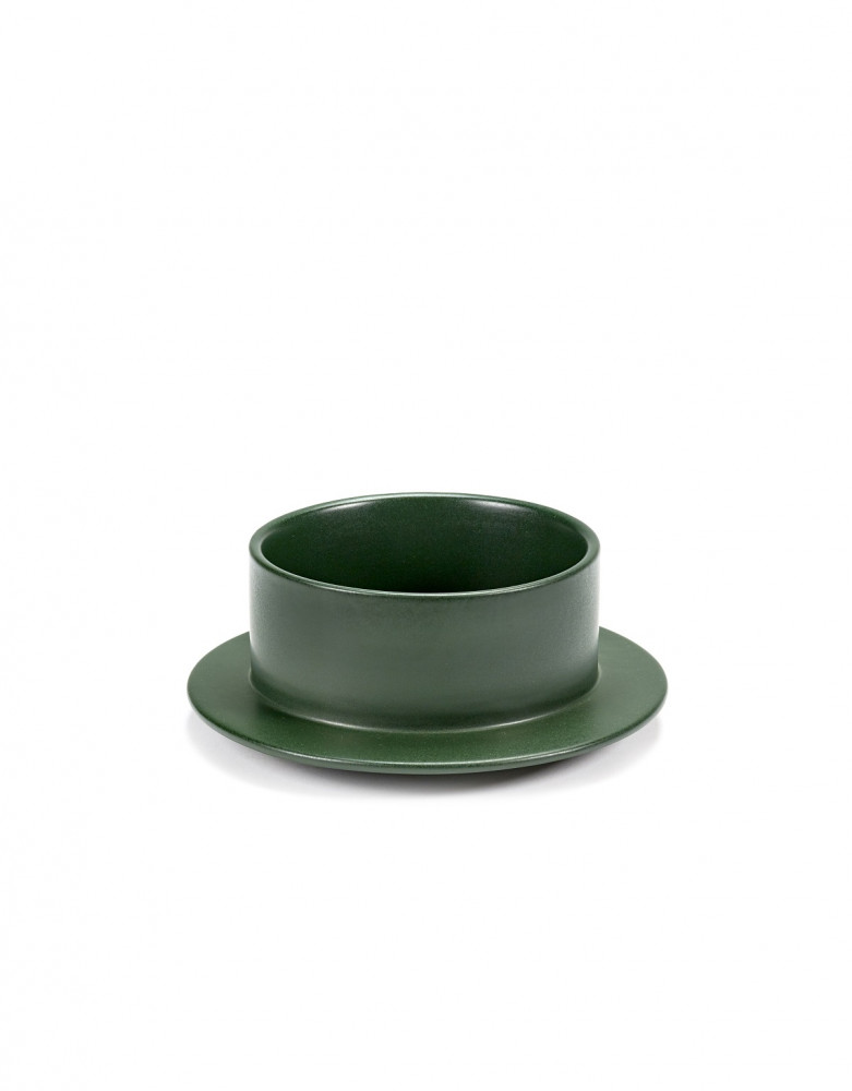 Valerie_objects - Plat vert "DISHES TO DISHES"