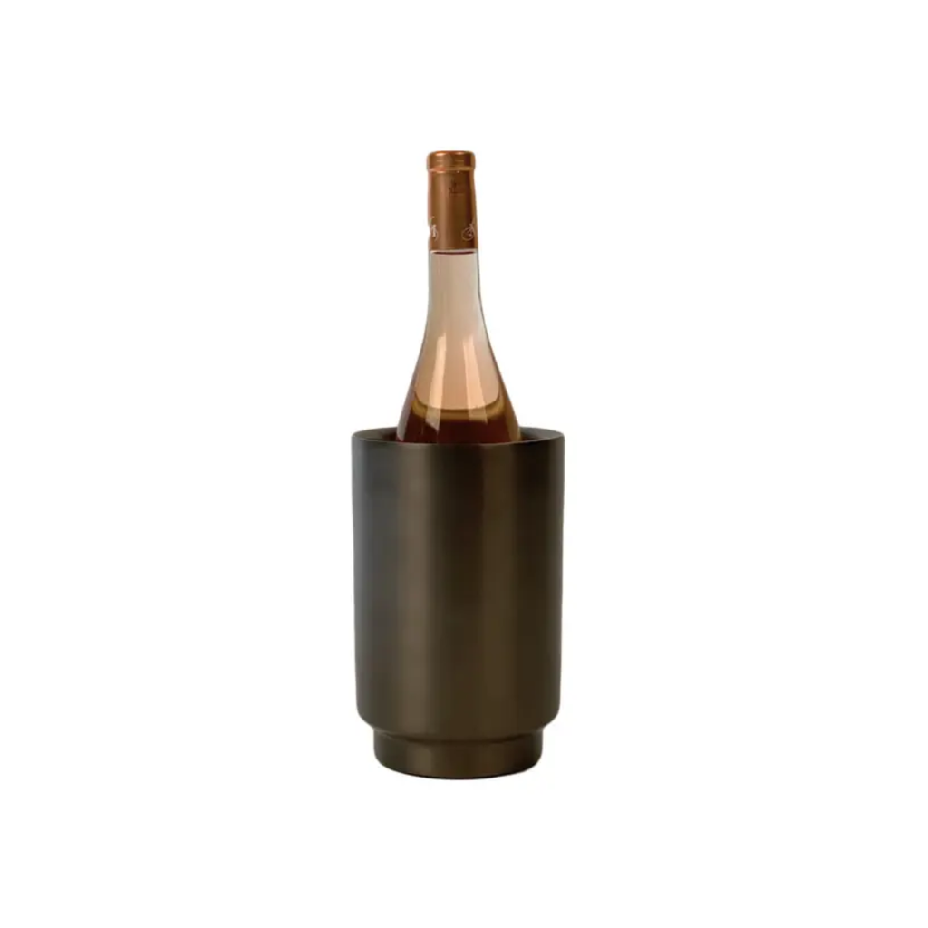 XLBOOM - Refroidisseur de vin acier noir "RONDO"