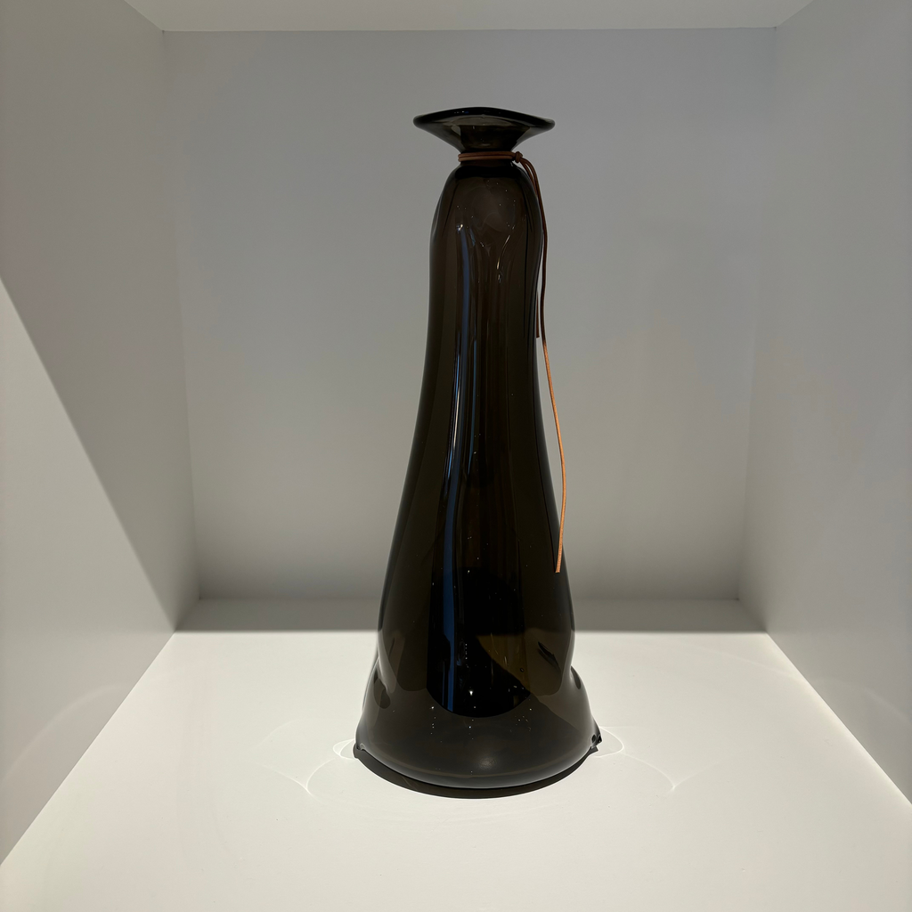 Anvi - Vase gris fumé L "BALUCHON"