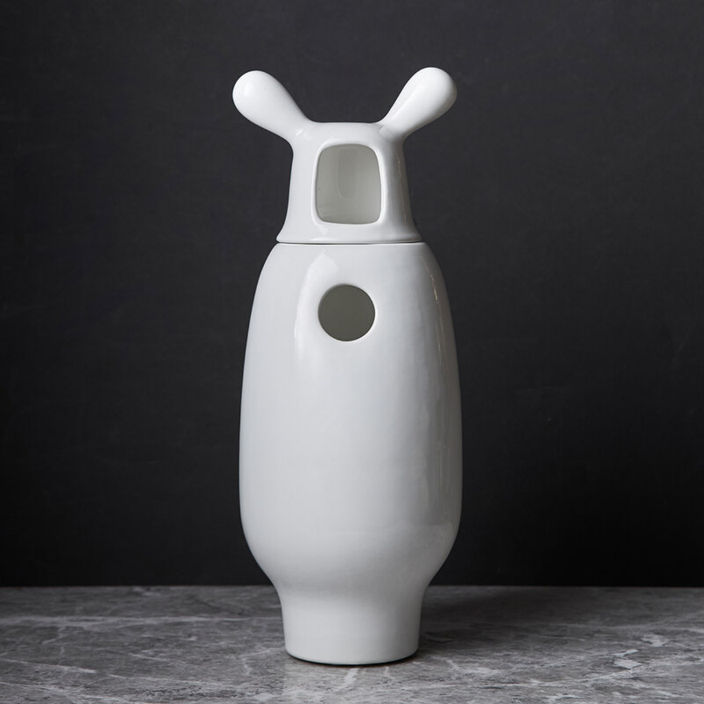 BD Barcelona - Vase n°2 blanc "SHOWTIME"