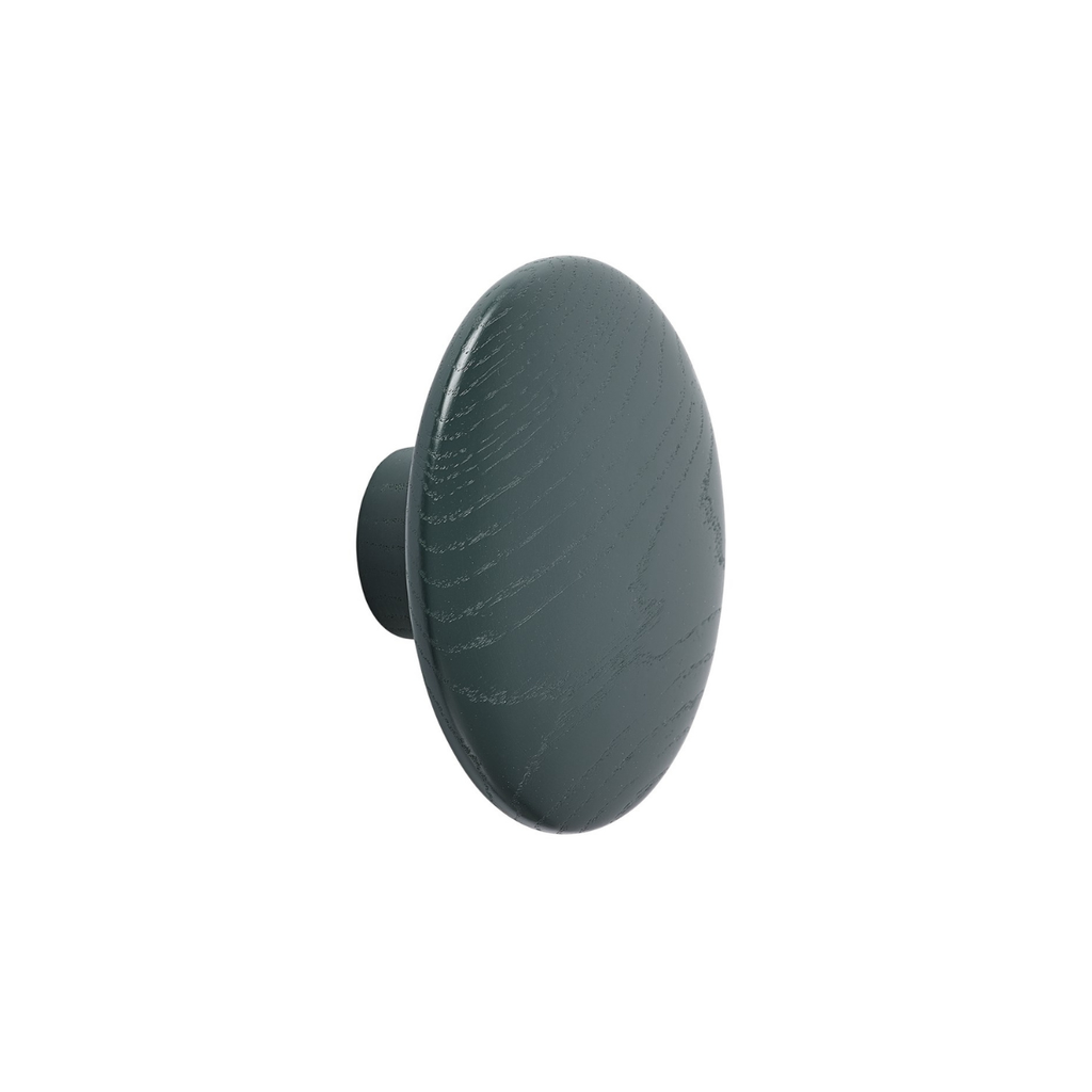 Muuto - Patère en bois vert "DOTS"