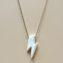 Monochromic - Sautoir blanc "ZIGGY"