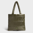 Wouf - Tote bag kaki "GLOSSY"