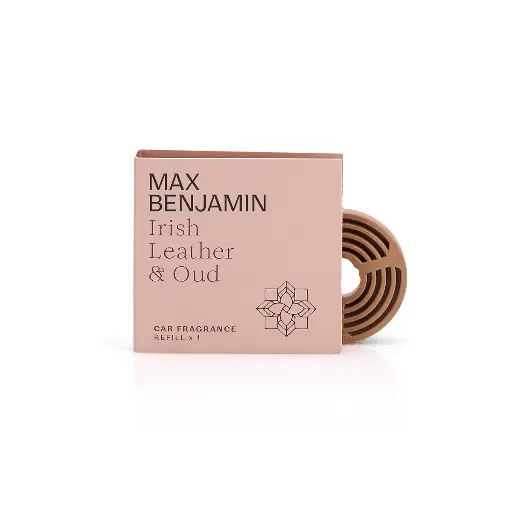 Max Benjamin - Recharge diffuseur voiture "IRISH LEATHER"