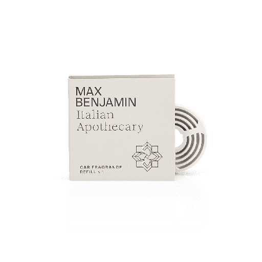 Max Benjamin - Recharge diffuseur voiture "ITALIAN APOTHECARY"