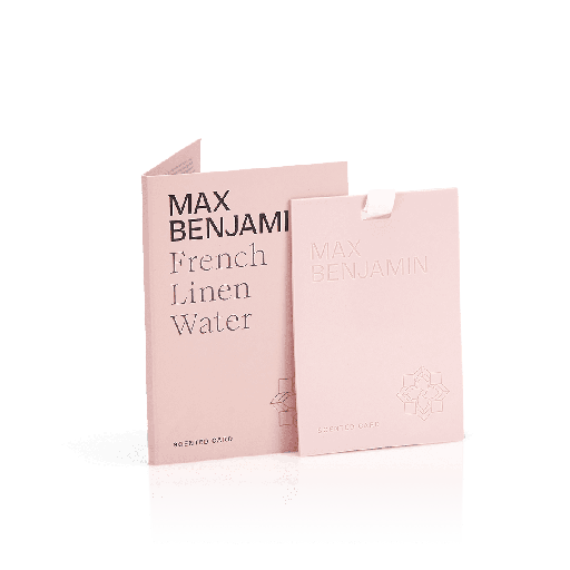 Max Benjamin - Carte parfumée "FRENCH LINEN"