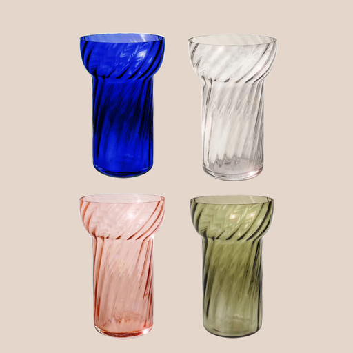 Margaux Keller - Set de 4 grands verres "PARASOL"