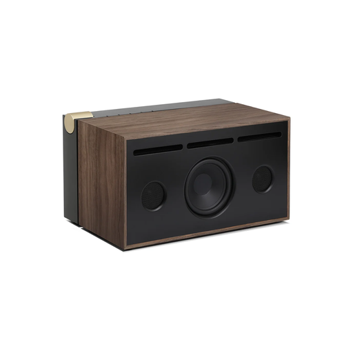 La Boite concept - Enceinte noir mat/noyer "PR/01"