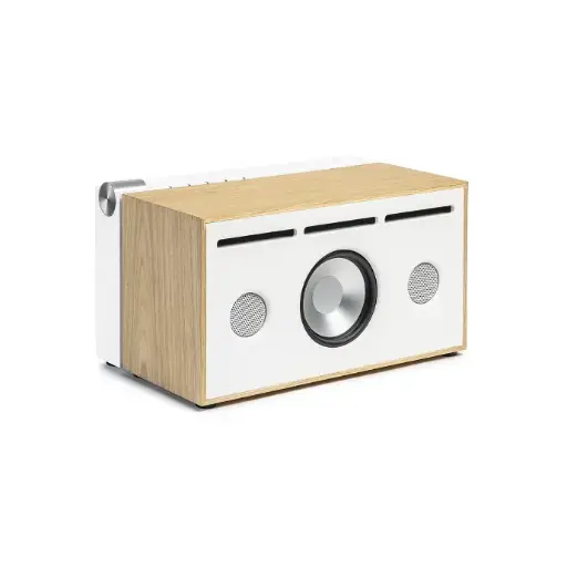 La Boite concept - Enceinte blanche/chêne "PR/01"