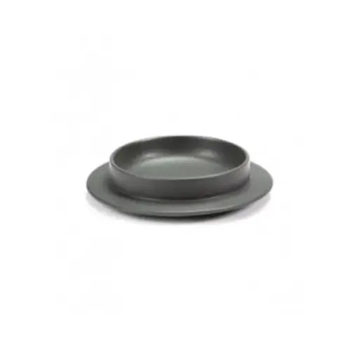 Valerie_objects - Plat gris anthracite "DISHES TO DISHES"