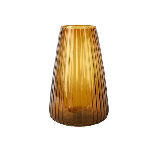 XLBOOM - Vase ambre "DIM"