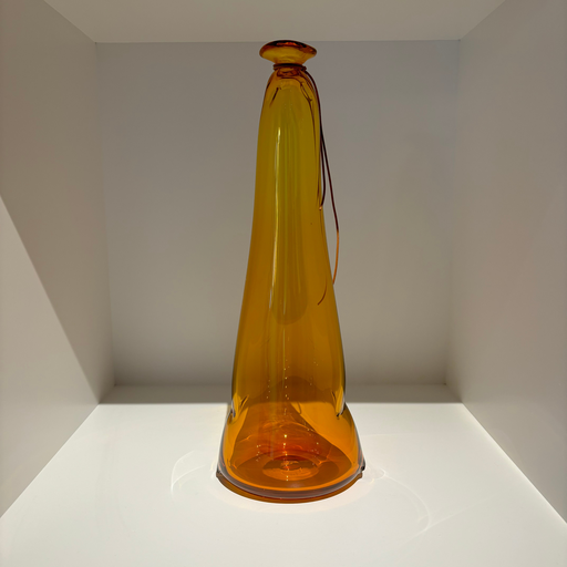 Anvi - Vase jaune L "BALUCHON"