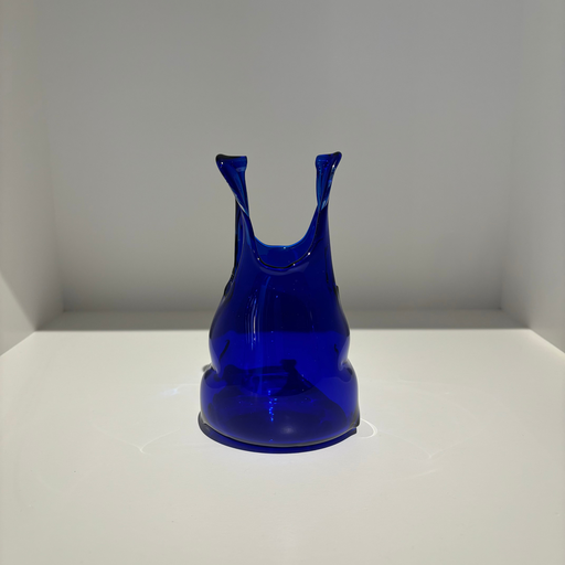 Anvi - Vase bleu royal XS "SACCROCHER"