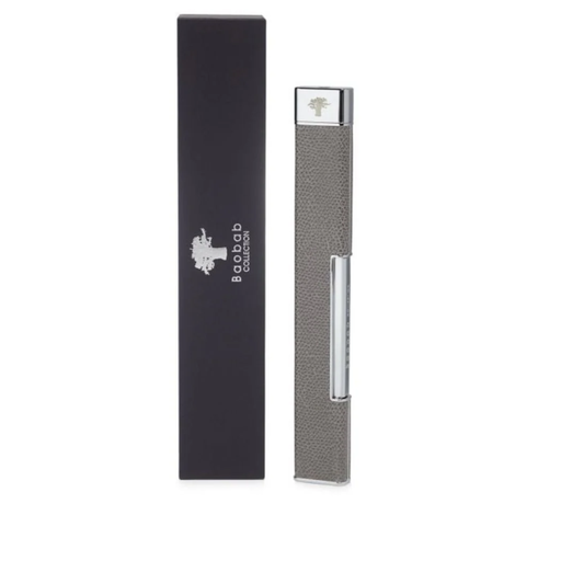 Baobab - Briquet cuir à grain gris