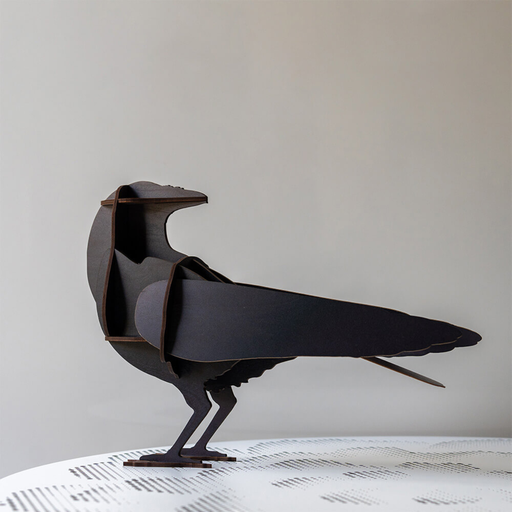 Ibride - Corbeau décoratif "GUSTAV"