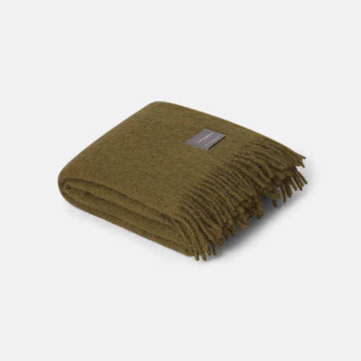 Stackelberg - Plaid en mohair "AVOCADO"