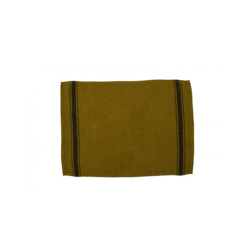 Haomy - Set de 2 set de table olive "OLBIA"